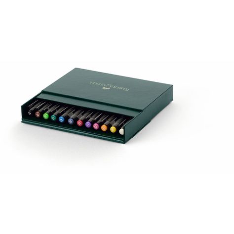 Marcador Pitt Artist Pen B Faber-Castell x12 uds.-2