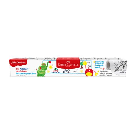 Rollo Adhesivo para Colorear Faber-Castell Little Creatives-0