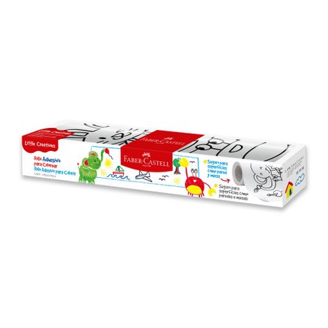 Rollo Adhesivo para Colorear Faber-Castell Little Creatives-1