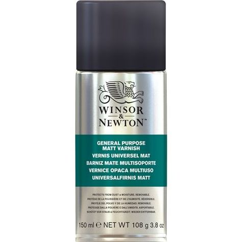 Barniz en Spray Multipropósito Mate Winsor & Newton 150ml-1