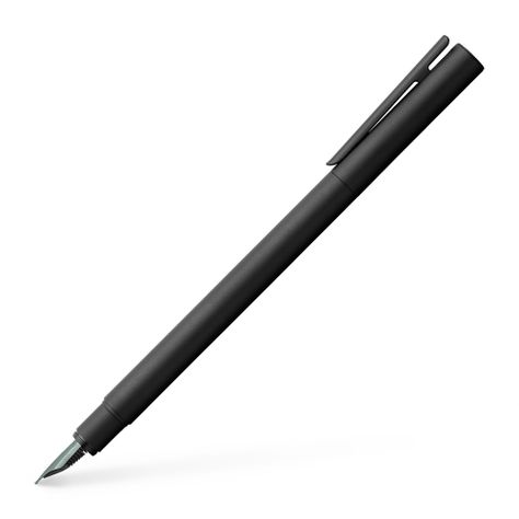 Pluma Neo Slim negro mate M Faber-Castell-0