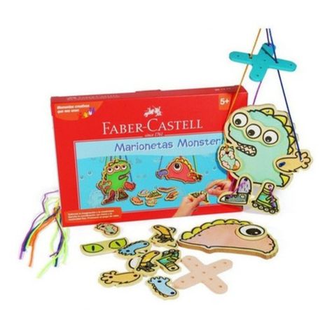 Set Creativos Marionetas Faber-Castell-0