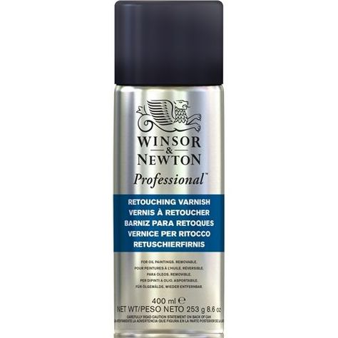 Barniz en Spray de Retoque Artists Winsor & Newton 400ml-0