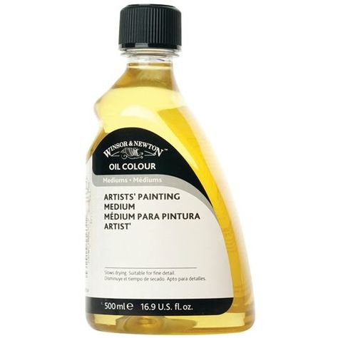 Medium de Pintura Para Oleo Winsor & Newton 500ml-0