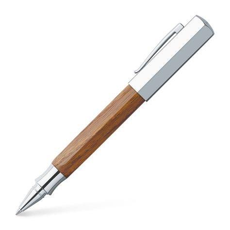 Lápiz Roller Ondoro Roble Ahumado Faber-Castell-0