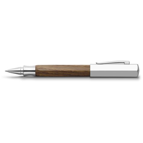 Lápiz Roller Ondoro Roble Ahumado Faber-Castell-1