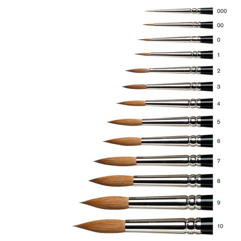 Pincel Serie 7 Marta Kolinsky Sable Winsor & Newton N°1-1