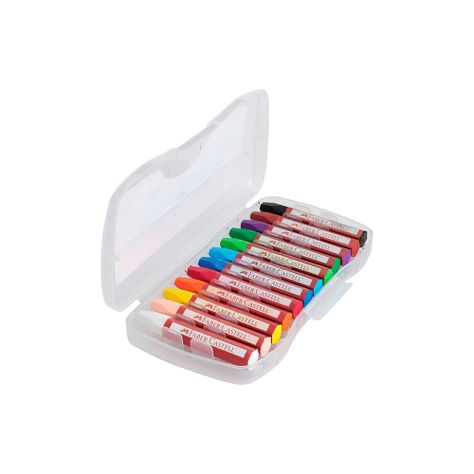 Lápiz Pastel Oil Maleta Faber-Castell x12 Colores-2