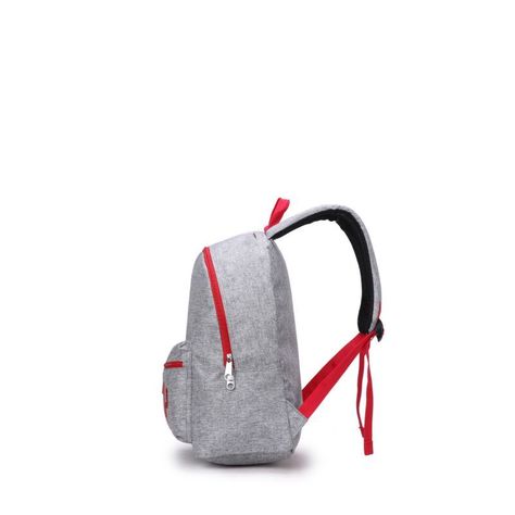 Mochila Energectic 23l Faber-Castell Gris/Cactus Rojo-2