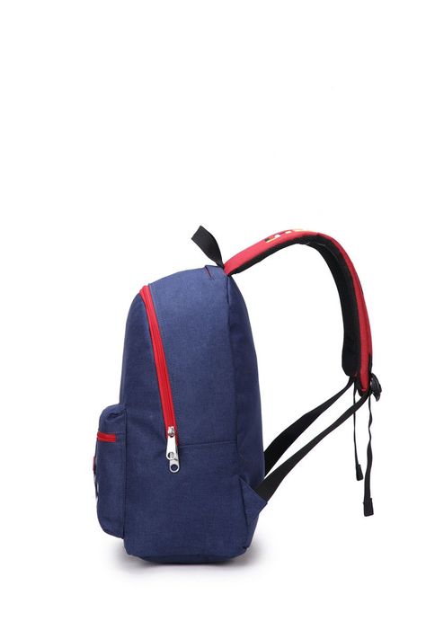 Mochila Energectic 23l Faber-Castell Azul/Rojo-2