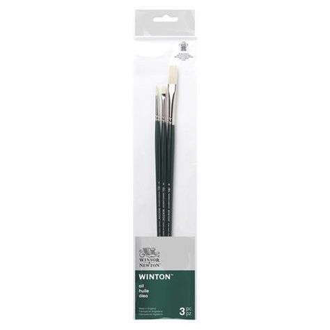 Set 3 Pinceles Cotman Winsor & Newton Mango Largo V2-0