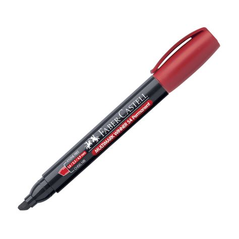 Marcador Multimark Winner 54E Faber-Castell Rojo-0