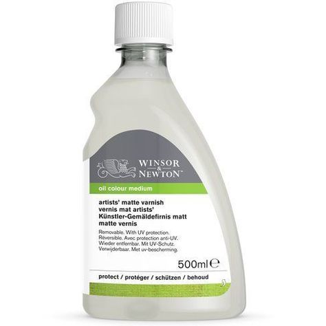 Barniz Mate Artists Winsor & Newton 500ml-1