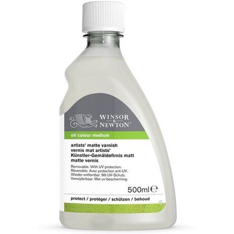 Barniz Mate Artists Winsor & Newton 500ml-0