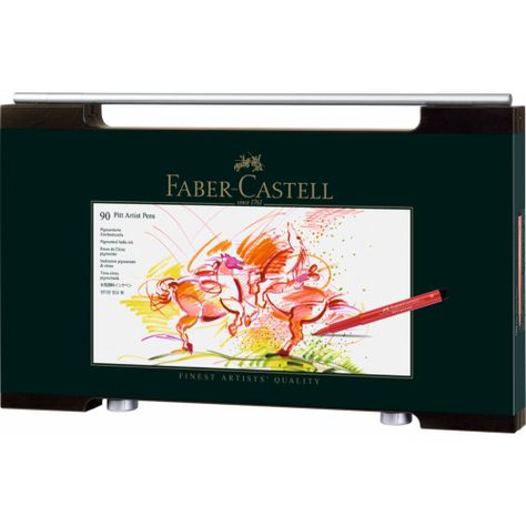 Marcador Pitt Artist Pen Faber-Castell x90 Colores-1