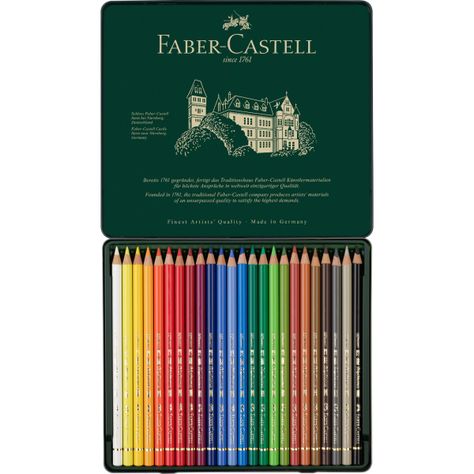Lata EcoLápices Polychromos Faber-Castell x24 Colores-1