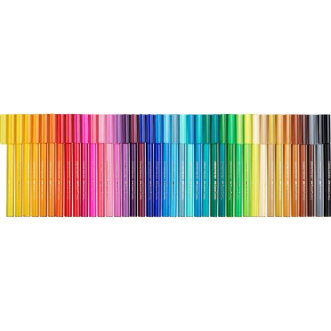 40 Marcadores Connector + Estuche Maleta Viaje Faber-Castell-1