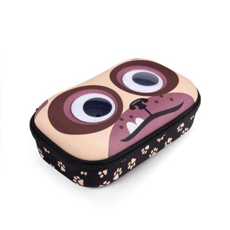 Estuchel Rígido Googly Eyed Pug-3