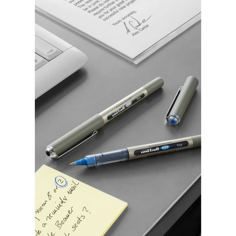 Lápices Gel Uniball Eye BC x2 uds. azules-3