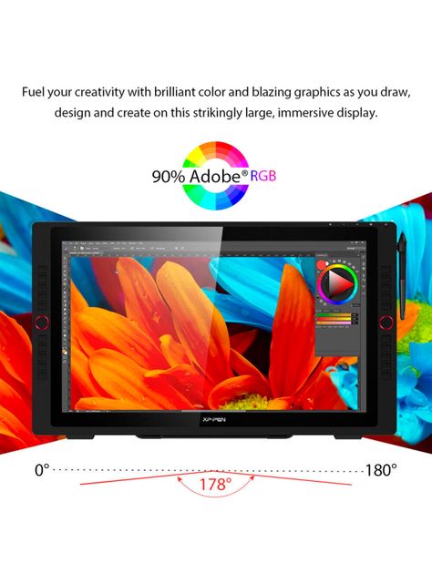 Pantalla Digitalizadora Grafica Xp-pen Artist 22r Pro Hdmi-3