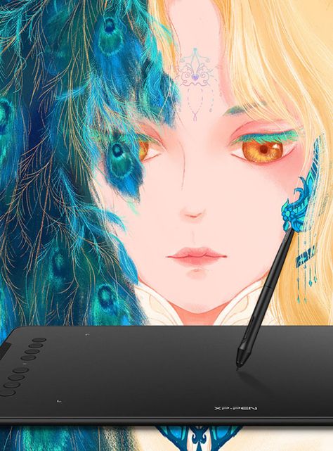 Tableta Gráfica Digitalizadora Xp Pen Deco 01 V2 Negro Usb-1