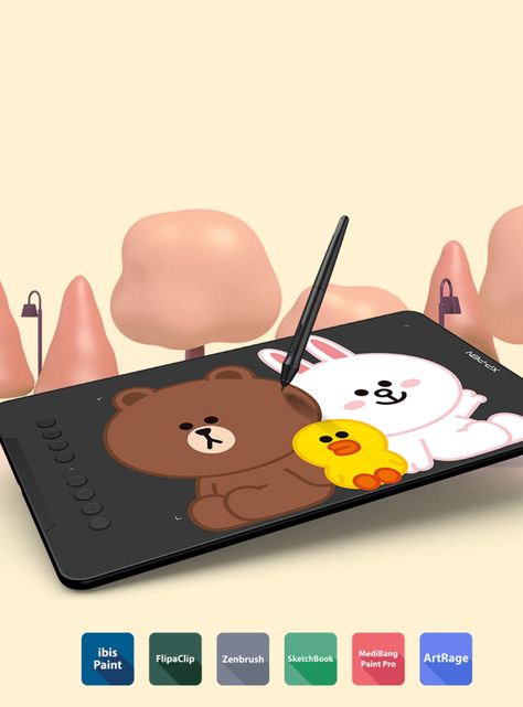 Tableta Gráfica Digitalizadora Xp Pen Deco 01 V2 Negro Usb-4