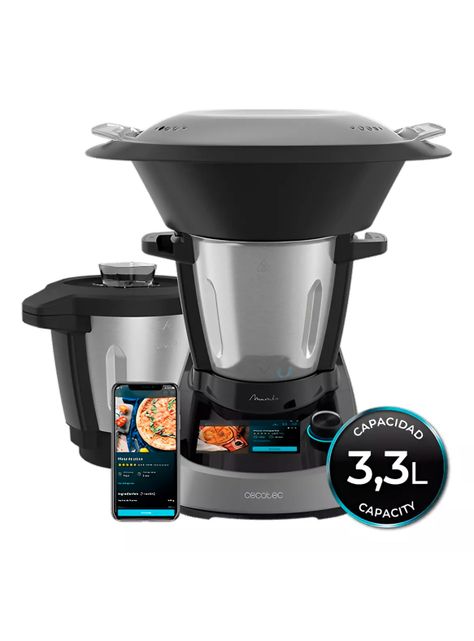 Robot De Cocina Cecotec Mambo Habana Touch 5' Wifi Inox 3,3L-2
