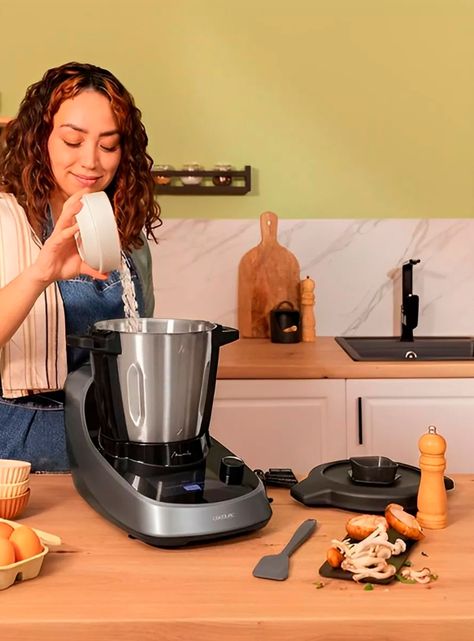 Robot De Cocina Cecotec Mambo Habana Touch 5' Wifi Inox 3,3L-1