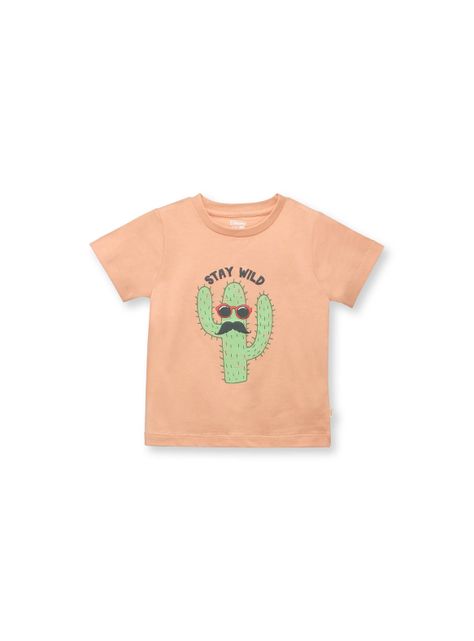 Polera De Bebé Niño Cactus Naranjo (3 A 36 Meses) Colloky-0