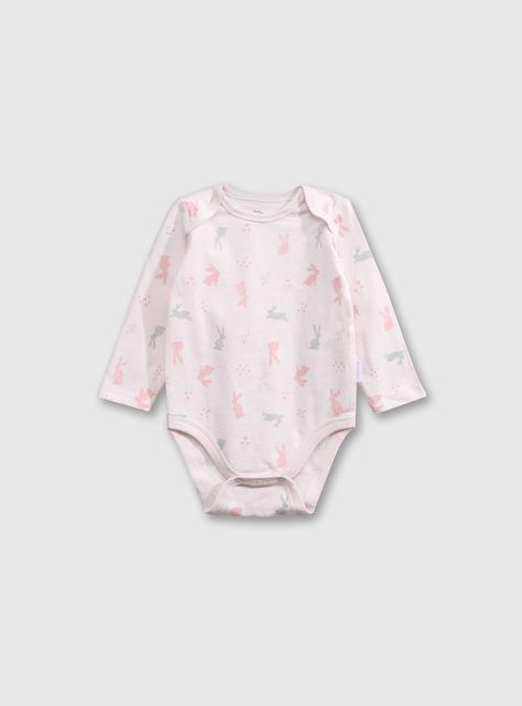 Pack de Bodies Niña Rosado 54300 Colloky-5