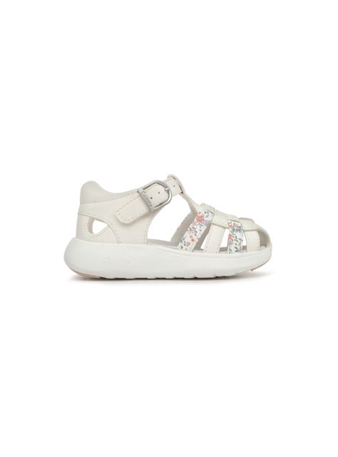 Sandalia De Niña Estampada Blanco (21 A 27) Colloky-1