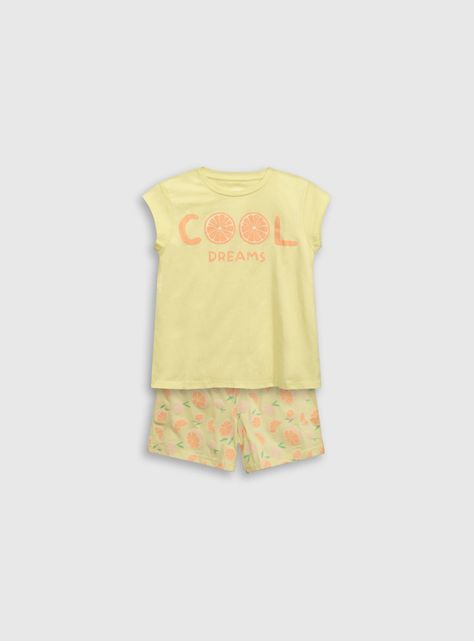 Pijama Niña Amarillo 54613 Colloky-0