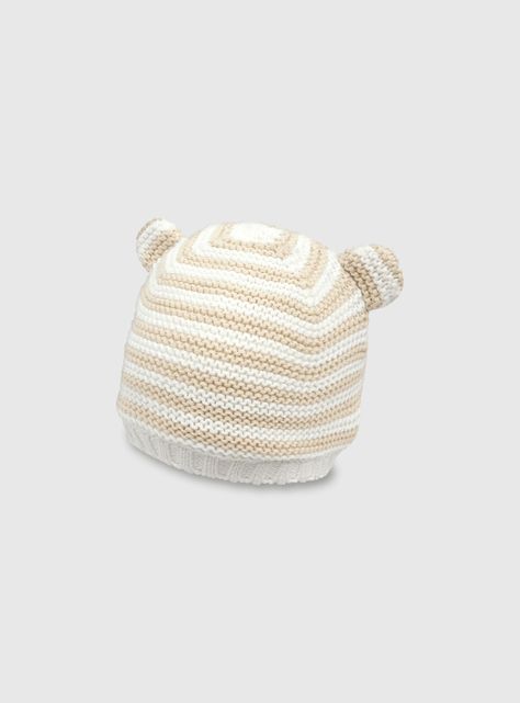 Set Gorro Unisex Beige 53422 Colloky-1