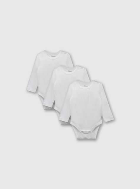 Pack de Bodies Unisex Blanco 54247 Colloky-0