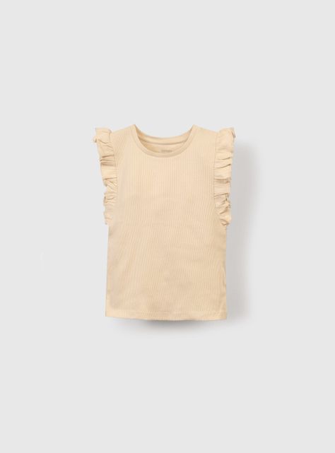Polera Niña Beige 55722 Colloky-0