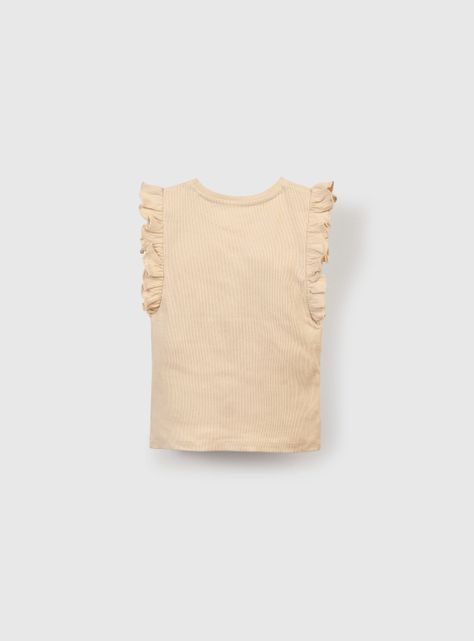 Polera Niña Beige 55722 Colloky-1