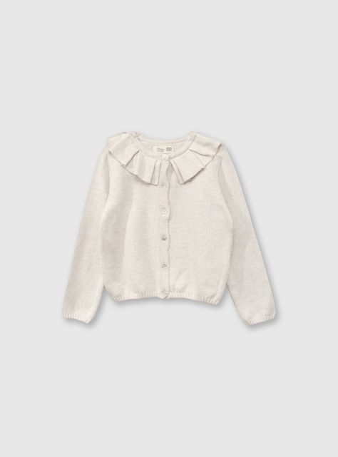 Chaleco Niña Beige 53629 COLLOKY-0