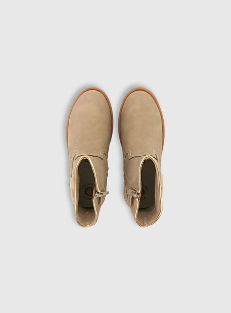 Bootie Niña Beige 46870 Colloky-3