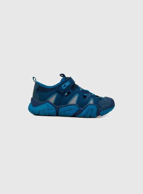 Sandalia De Niño Mesh Lateral Azul (28 A 36) Colloky-1