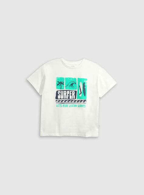 Polera Niño Blanco 55282 Colloky-0