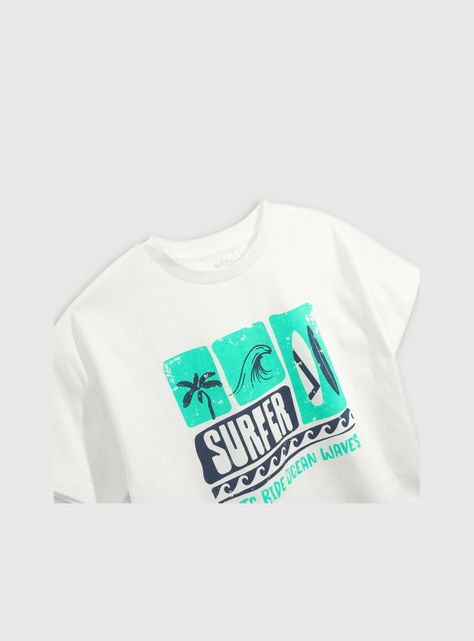 Polera Niño Blanco 55282 Colloky-2