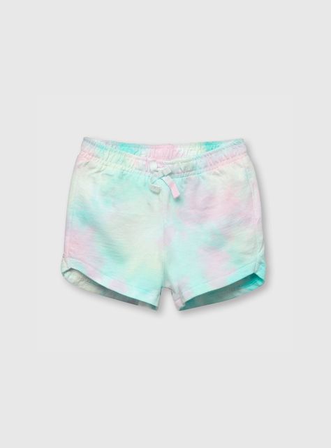 Short De Bebe Niña Tie Dyed Rosado (3 A 36 Meses) Colloky-0