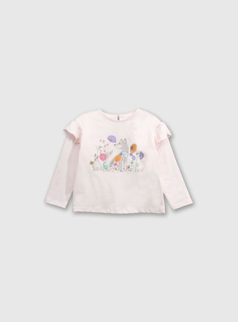 Polera Niña Rosado 49716 Colloky-0