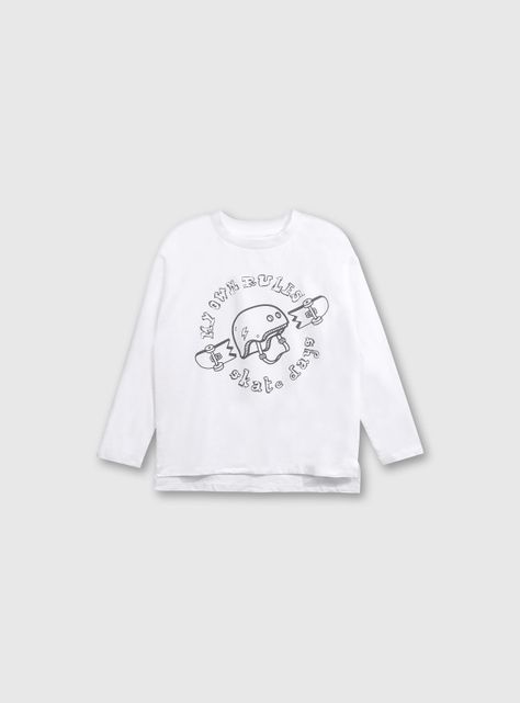 Polera Niño Blanco 54326 Colloky-2