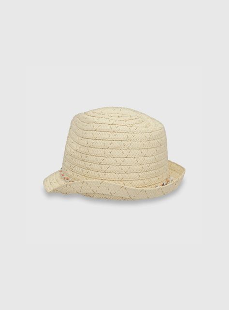 Sombrero De Niña Rafia (2 A 12 Años) Colloky-3