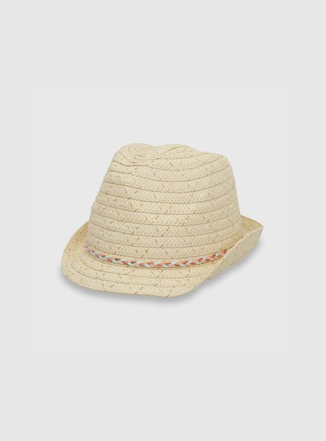 Sombrero De Niña Rafia (2 A 12 Años) Colloky-0