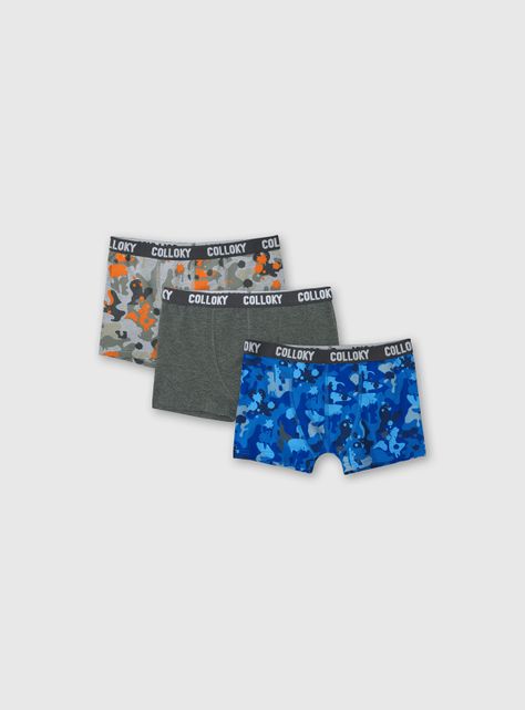 Boxer Niño Gris 49487 Colloky-0