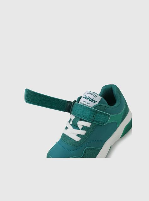 Zapatilla Niño Verde 55571 Colloky-5