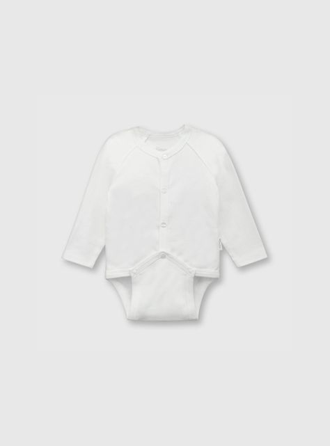 Pilucho Bebé 3 Pack Algodón Blanco (0 A 24 Meses) Colloky-1