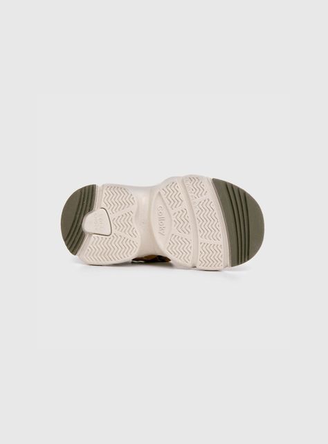 Sandalia De Niño Straps Chunky Amarillo (21 A 27) Colloky-2